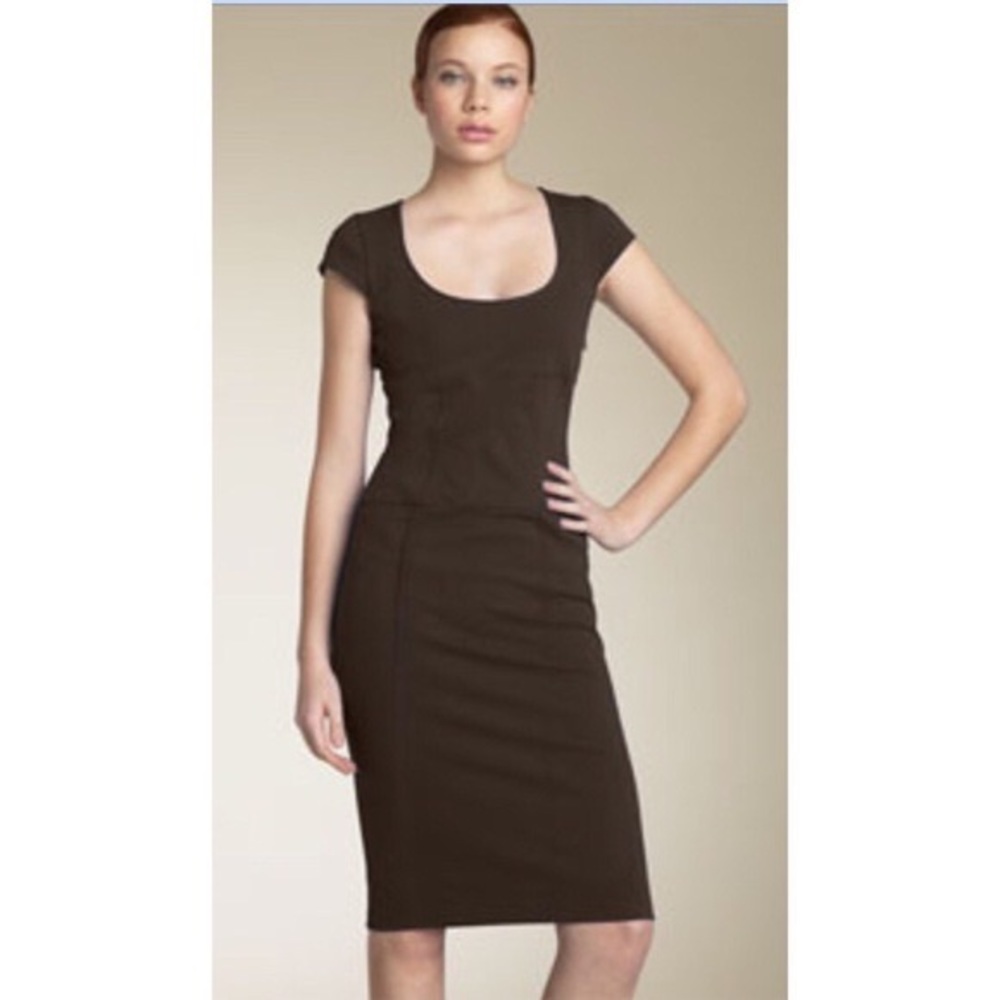 Black Diane von Furstenberg Domino dress